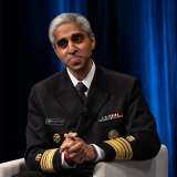 U.S. Surgeon General Vivek Murthy, MD, spoke about the detrimental effects of loneliness and the importance of friends and family, during the WOW 2023 Mental Health Summit, May 4, 2023, at UCLA's Royce Hall. (Photo by Nick Carranza/UCLA Health)