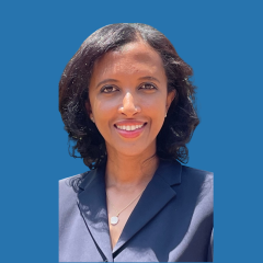 Headshot of Tseganesh Haileselassie, MS, CRNA