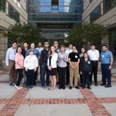UCLA Project Search staff members standing outside