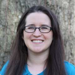 Headshot of Dr. Jaime La Charite in blue blouse