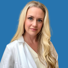 Headshot of Carolyn Malhotra, MS, CRNA